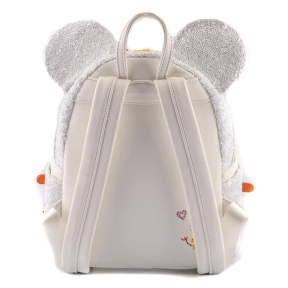 Loungefly Disney Snow Minnie Mouse Sequin Cosplay Mini Backpack & Wallet main image 5